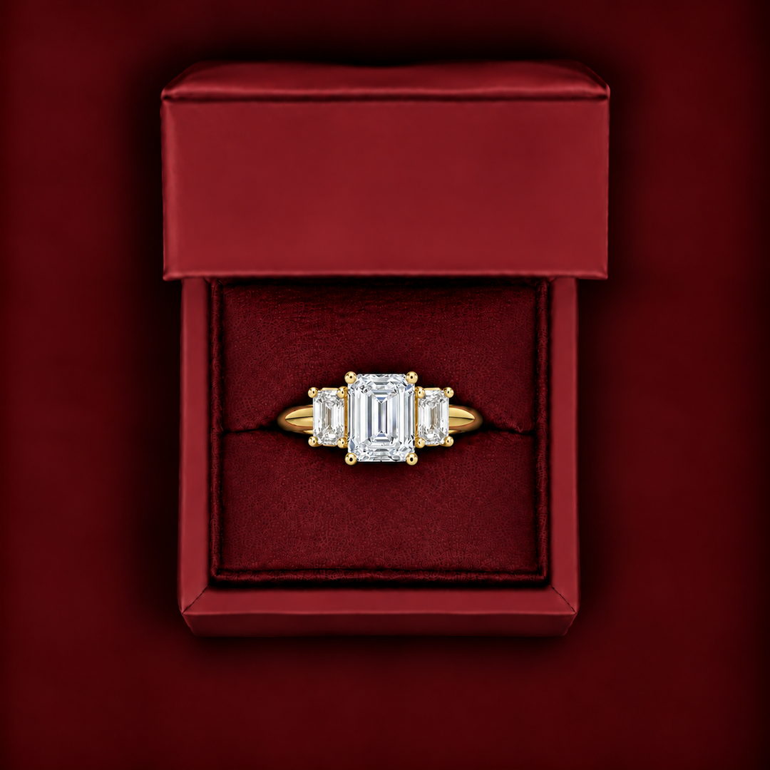 Triology Ring in Yellow Gold
