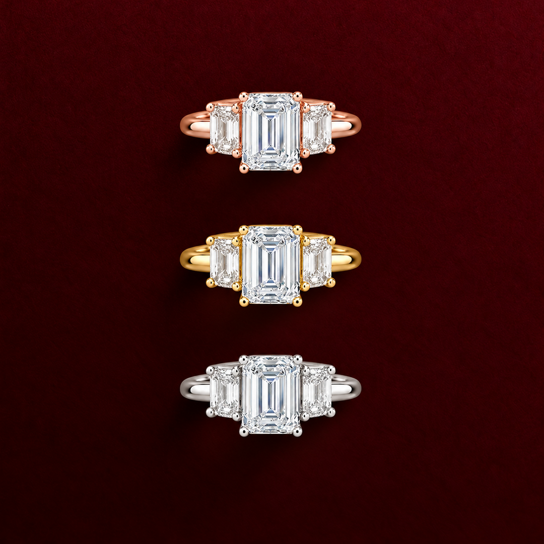 Triology Ring in Yellow Gold